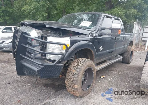 2011 Ford F-250 Lariat from USA, damaged, VIN 1FT7W2BTXBEB21740